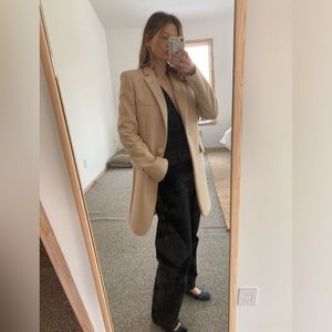 SOLD Stella McCartney Structured Single Breasted Camel Coat